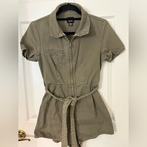 BDG Urban Outfitters Khaki Short Sleeve Rompers